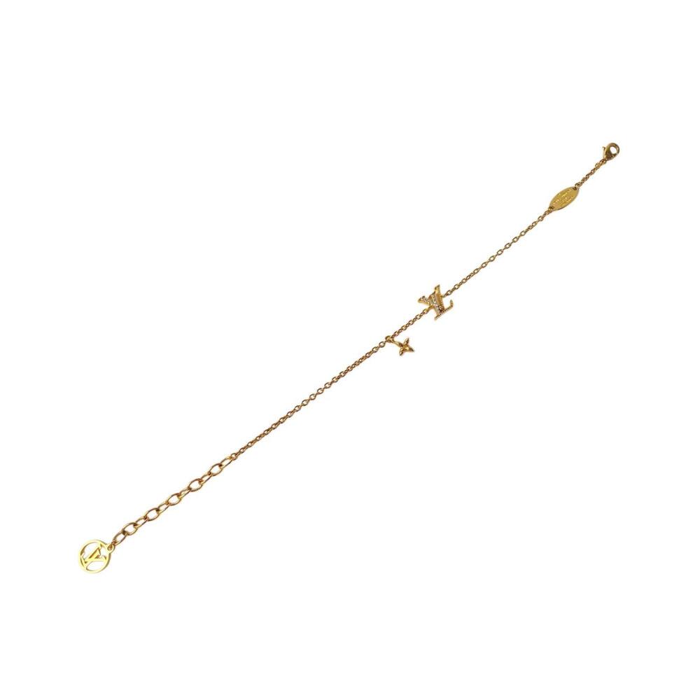 LOUIS VUITTON Gold Charm Bracelet - Picture 6 of 10